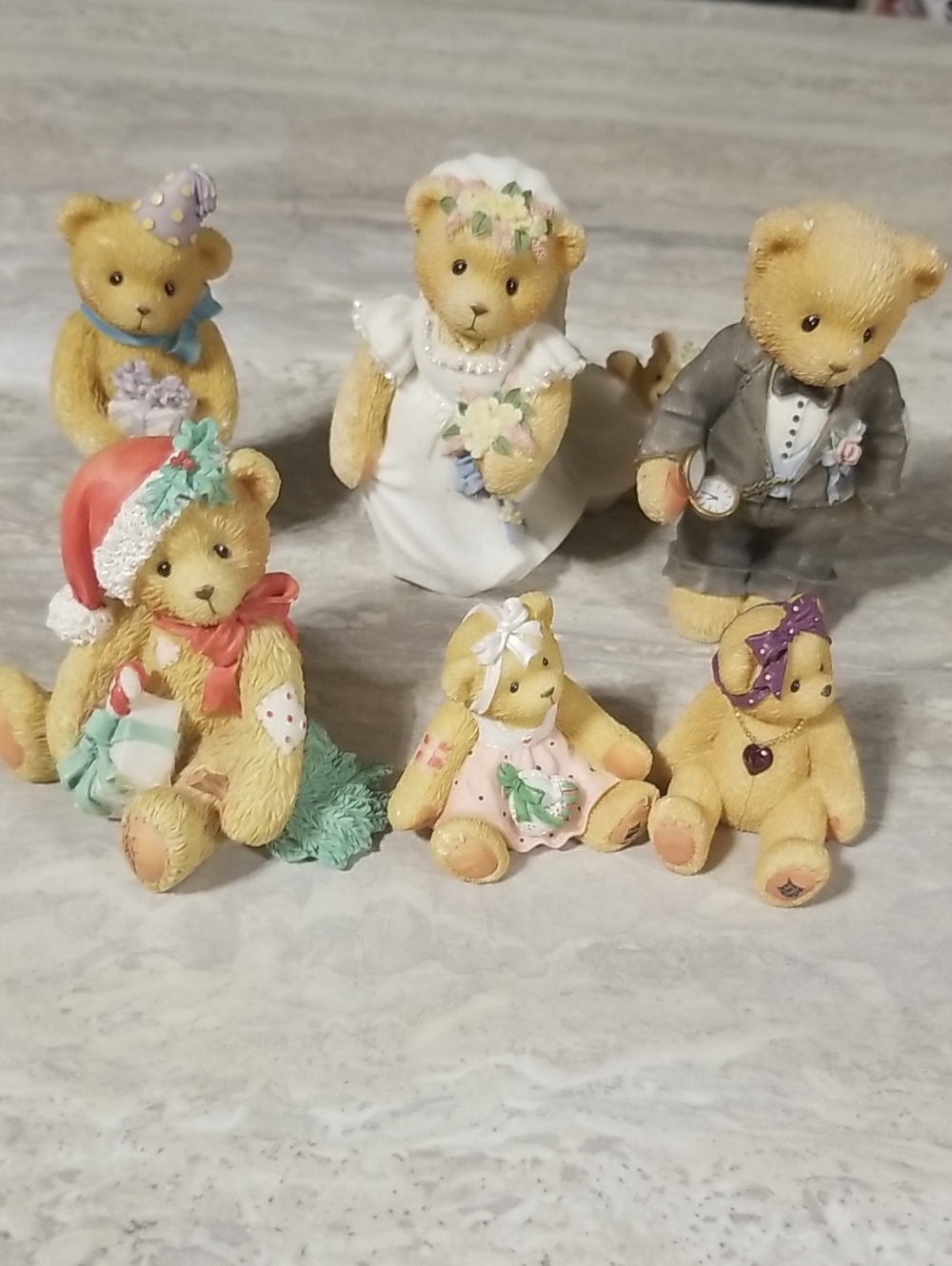 Cherished Teddies Figurine Lot As Is